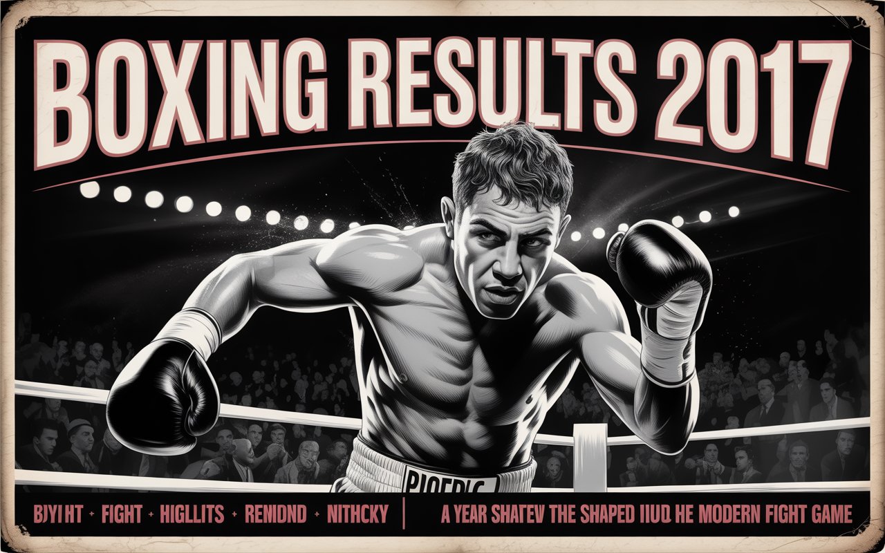 boxing results 2017