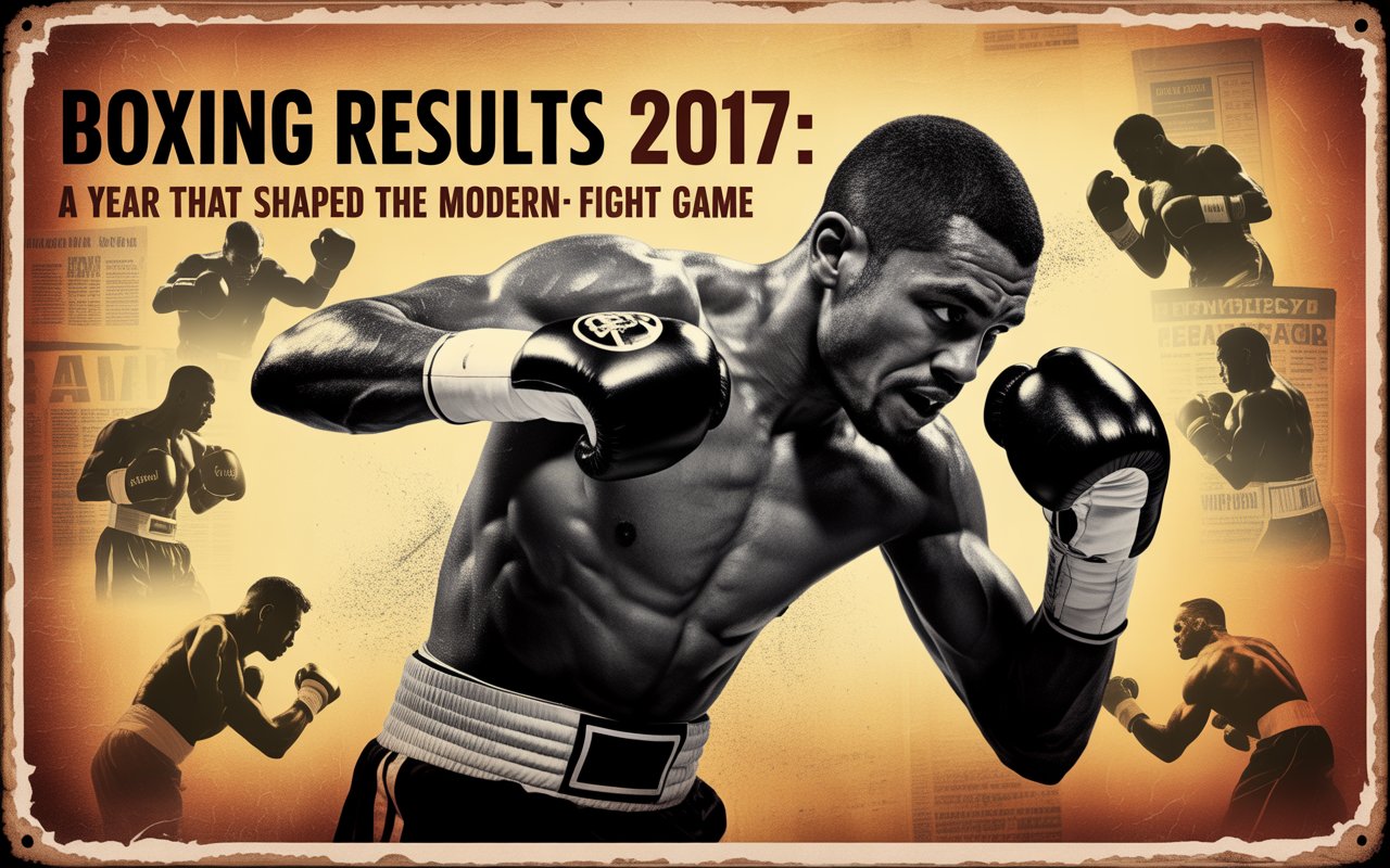 boxing results 2017