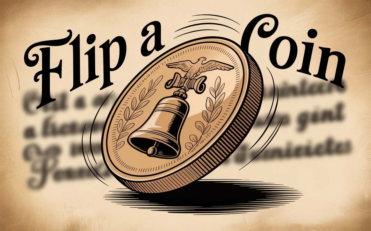 flip a coin