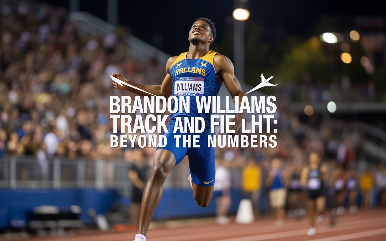 brandon williams track and field height