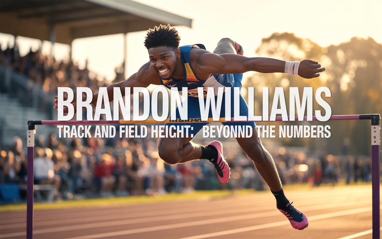 brandon williams track and field height