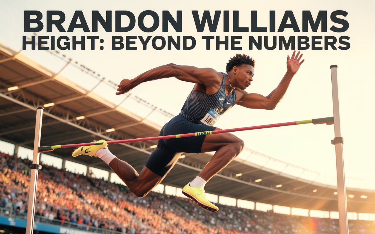 brandon williams track and field height