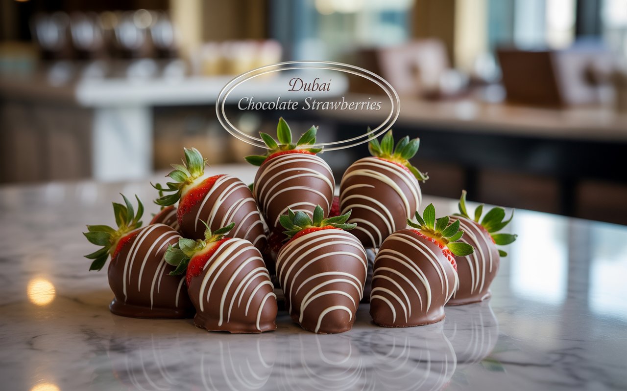 dubai chocolate strawberries near me
