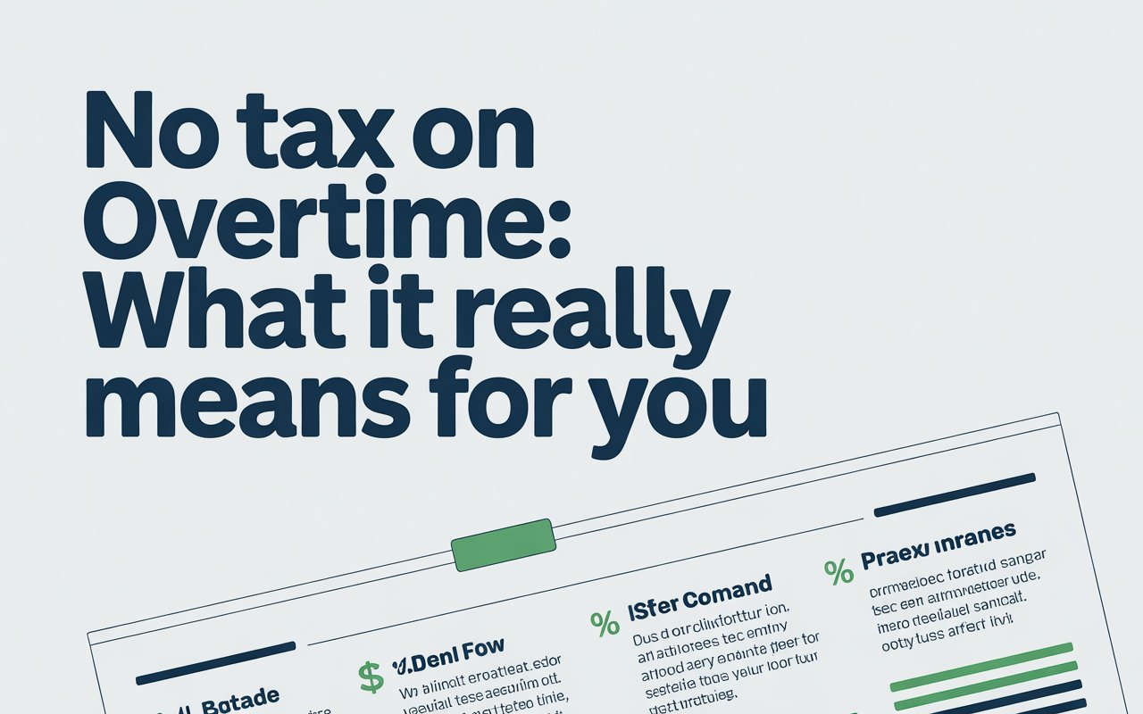 no tax on overtime