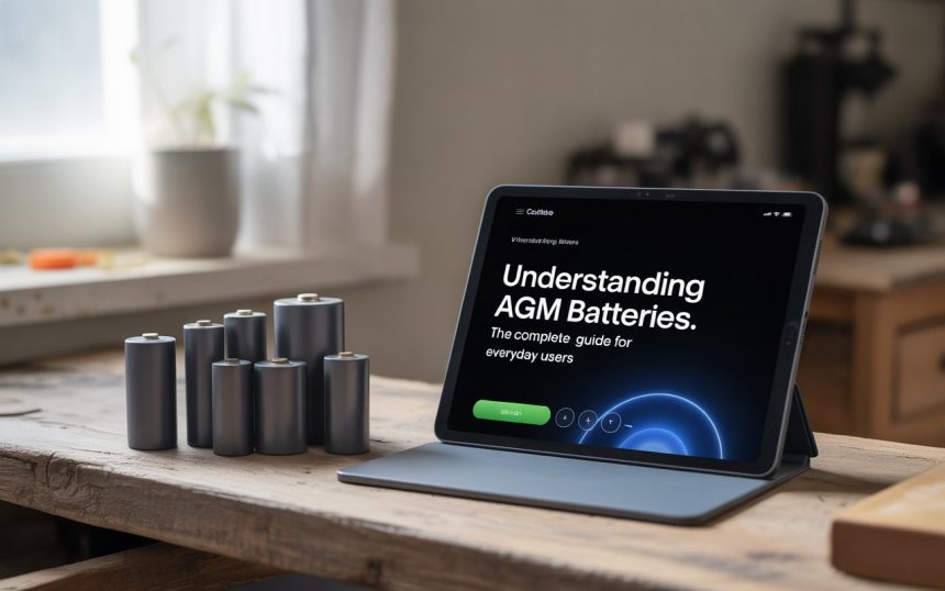 Understanding AGM Batteries: The Complete Guide for Everyday Users