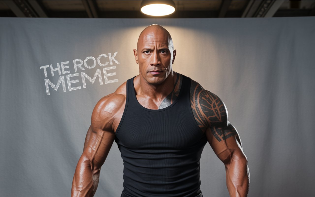 the rock meme