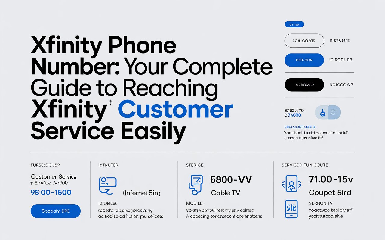 xfinity phone number
