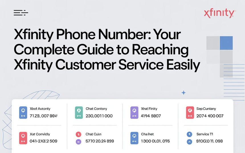 Xfinity Phone Number: Your Complete Guide to Reaching Xfinity Customer Service Easily