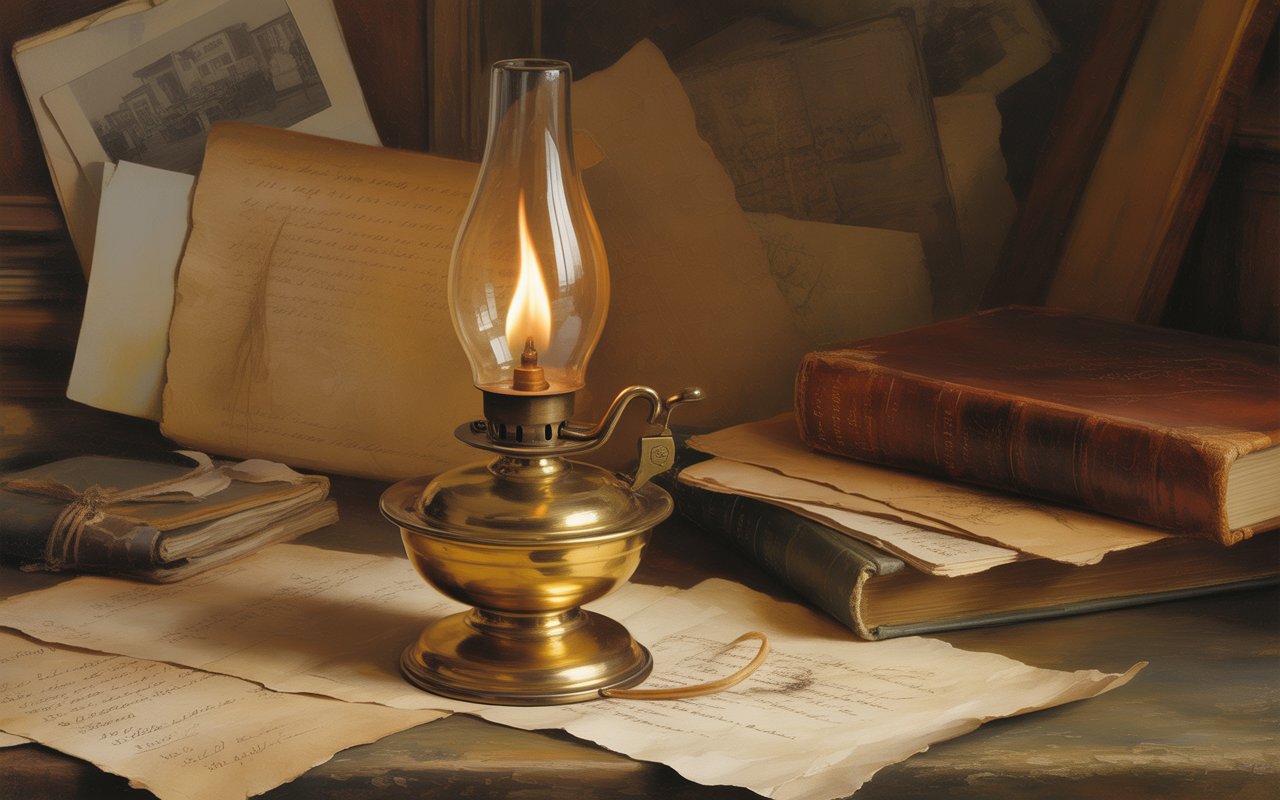 oil lamp