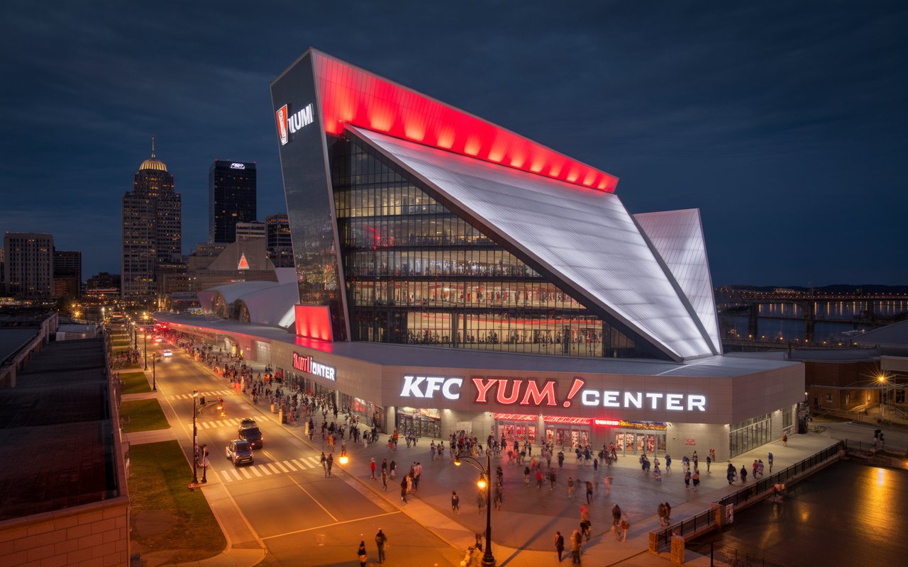 kfc yum center