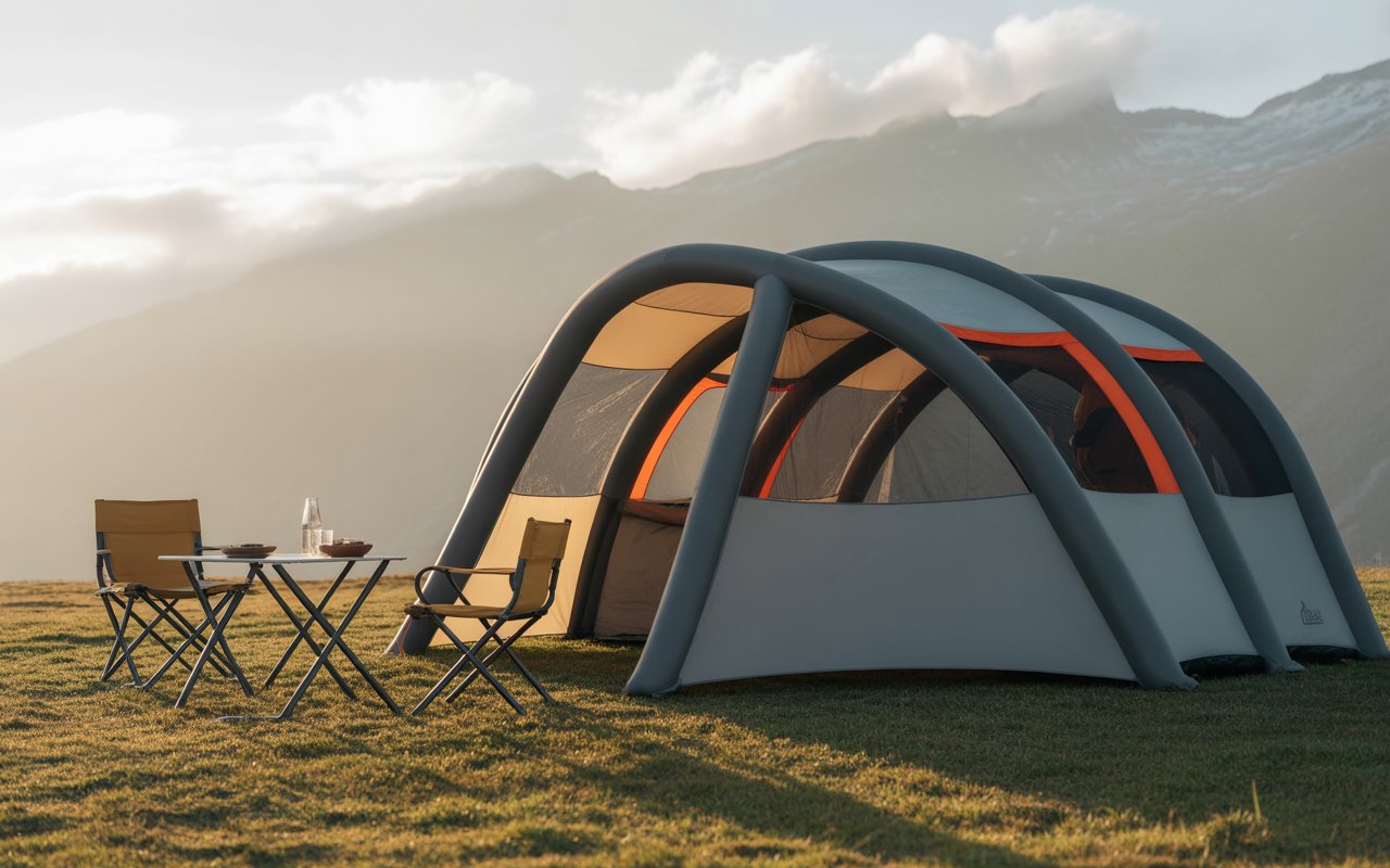inflatable tent