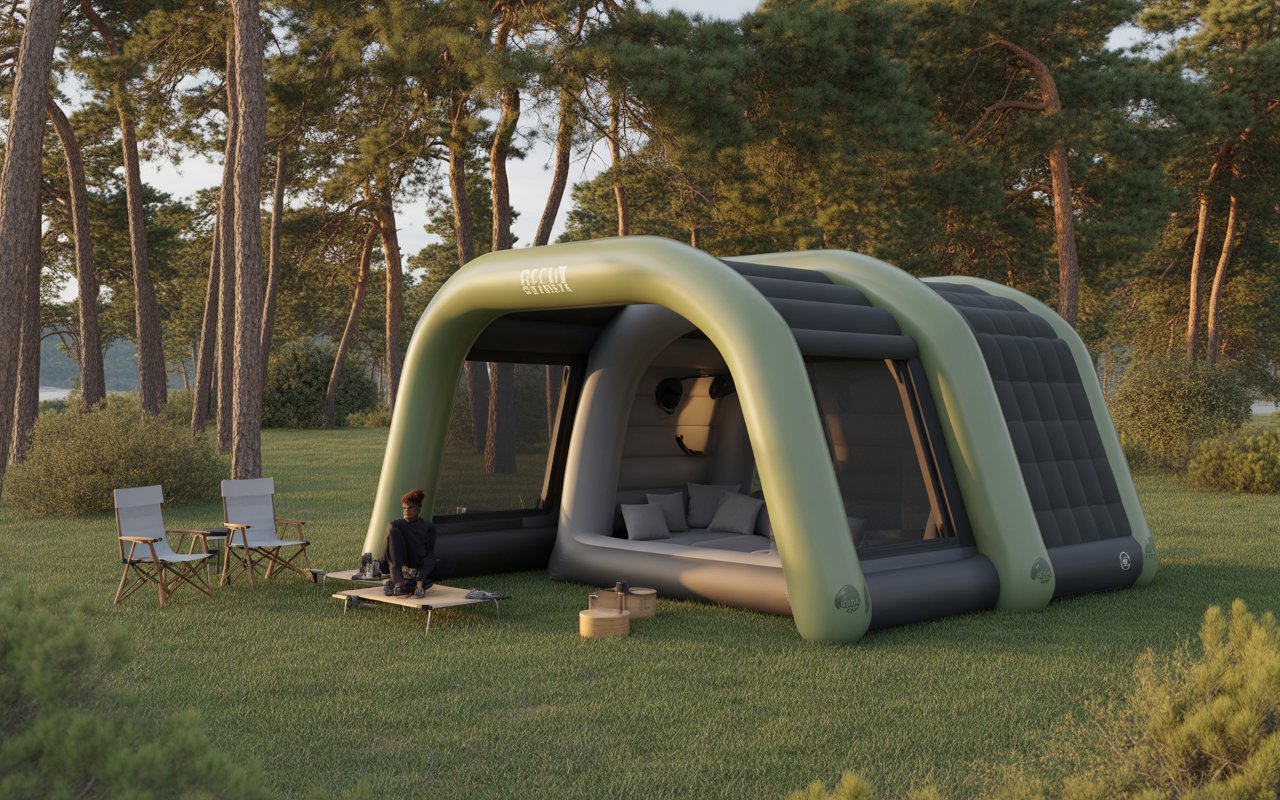 inflatable tent