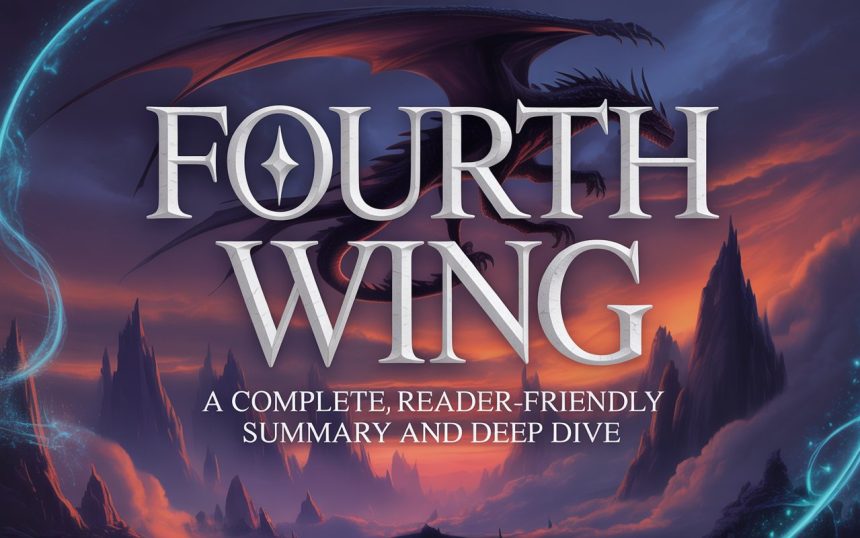 Fourth Wing — A Complete, Reader-Friendly Summary and Deep Dive