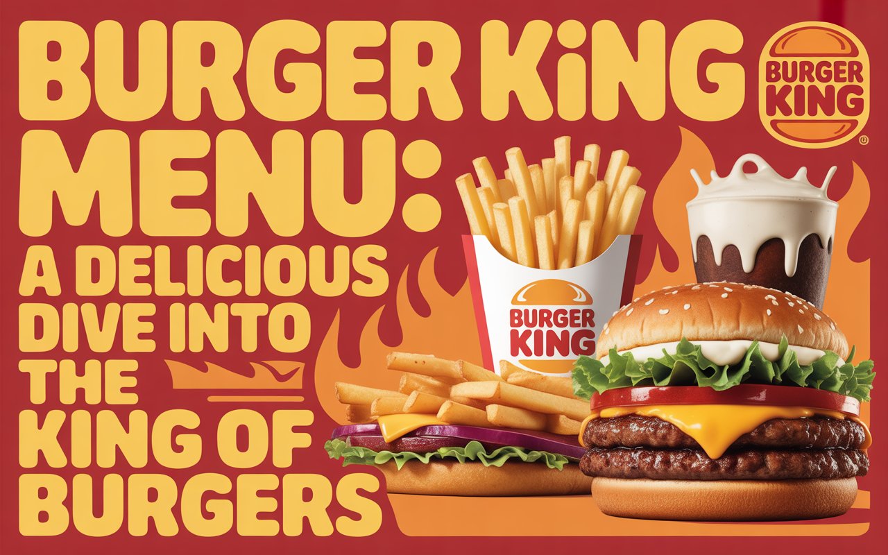 burger king menu