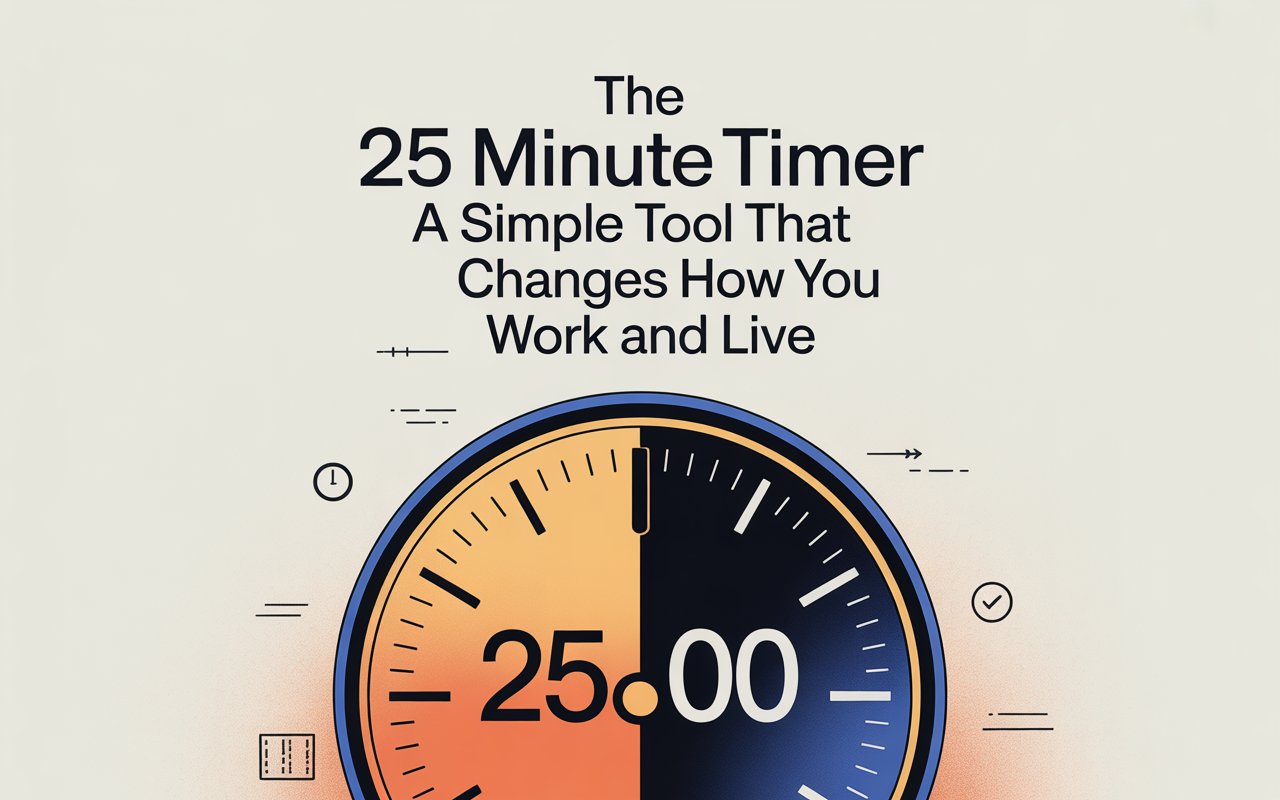 25 minute timer
