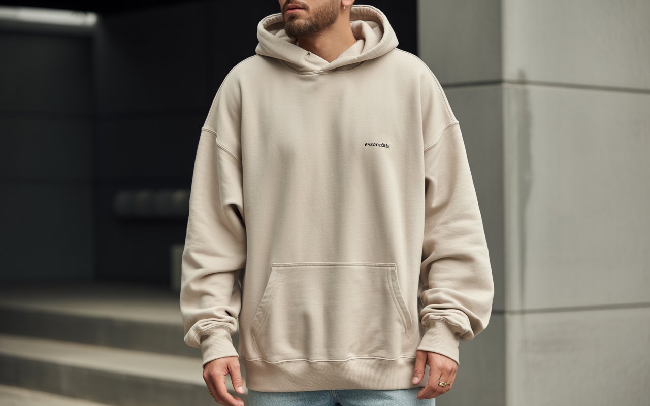 fear of god essentials hoodie