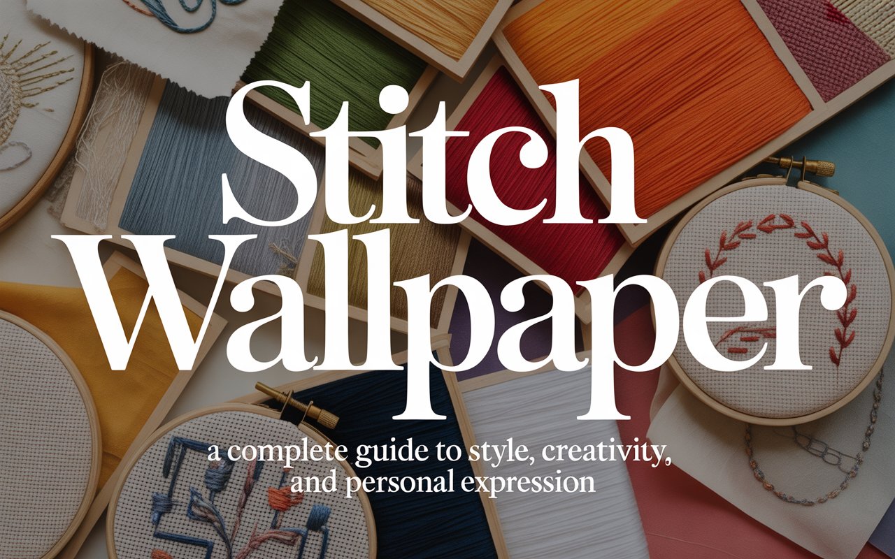 Stitch Wallpaper: A Complete Guide to Style, Creativity, and Personal Expression