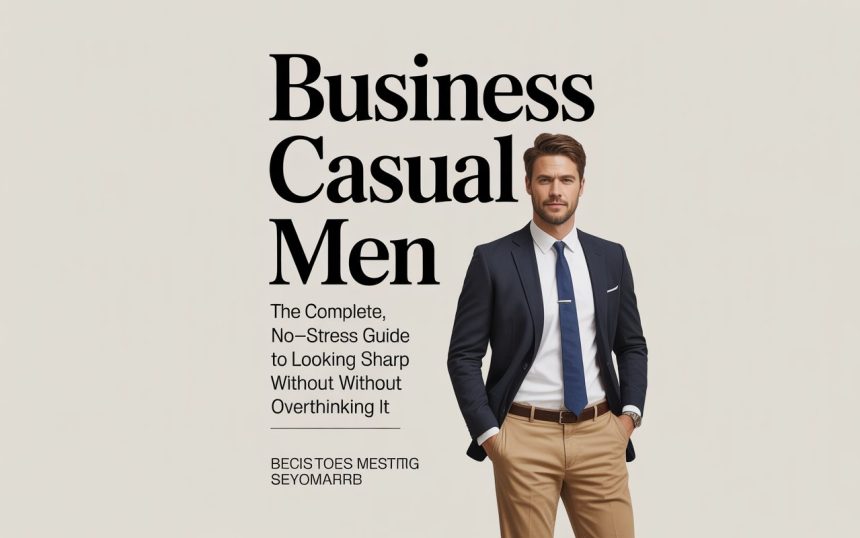 Business Casual Men: The Complete, No-Stress Guide to Looking Sharp Without Overthinking It