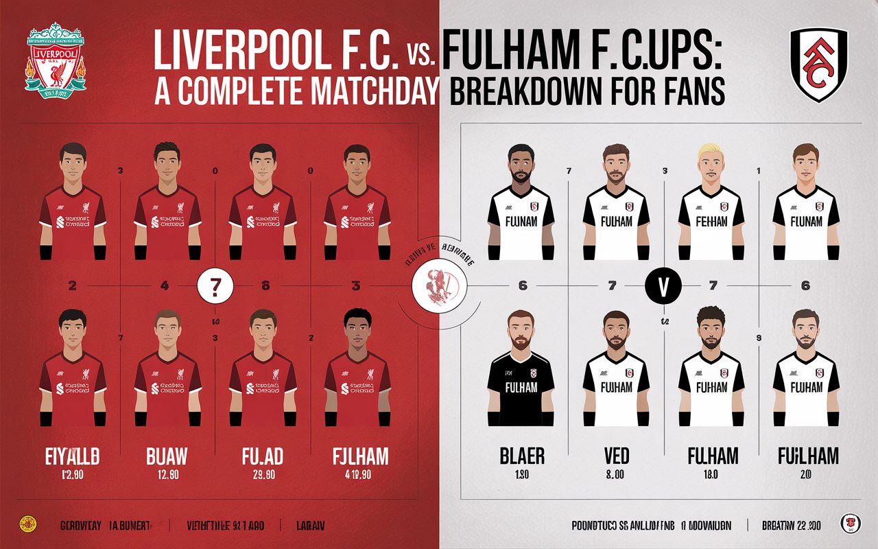 liverpool f.c. vs fulham f.c. lineups
