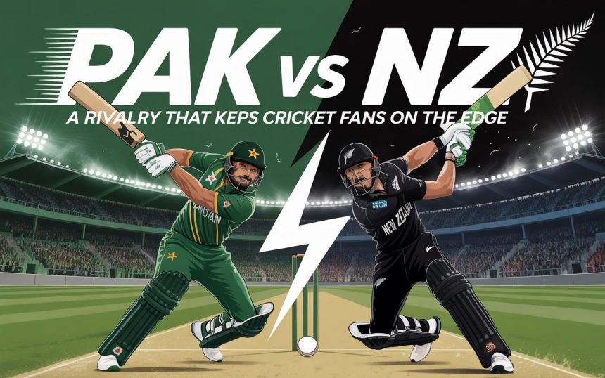 Pak vs NZ: A Rivalry That Keeps Cricket Fans on the Edge