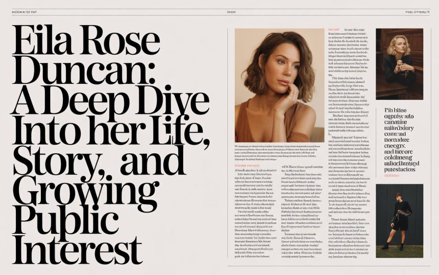 Eila Rose Duncan: A Deep Dive Into Her Life, Story, and Growing Public Interest