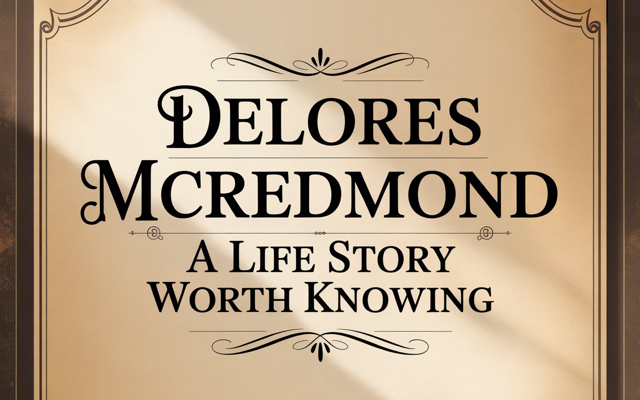 Delores McRedmond: A Life Story Worth Knowing
