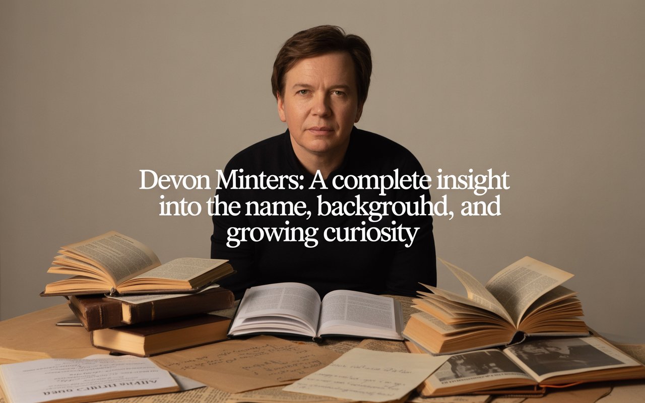 Devon Minters: A Complete Insight Into the Name, Background, and Growing Curiosity