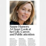Sanne Hamers: A Closer Look at Her Life, Career, and Public Attention